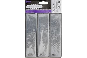 Darice Prägefolder-Schablone, Geburtstag-10.8 x 14.6 cm, Plastik, transparent, 10.8 x 14.6 x 0.11 cm