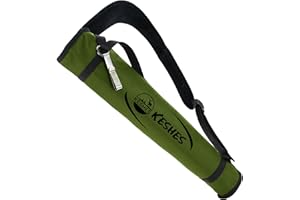 KESHES Archery Back Arrow Quiver Holder - Adjustable Quivers for Arrows, for Bow Hunting and Target Practicing; Youth and Adults