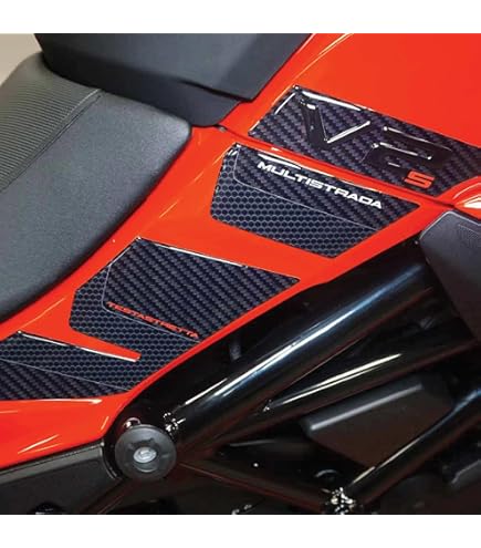Adesivi Paramani Ducati Multistrada 950 2022 | Protezione 3D Resinata | Lato Destro E Sinistro - Foto 6