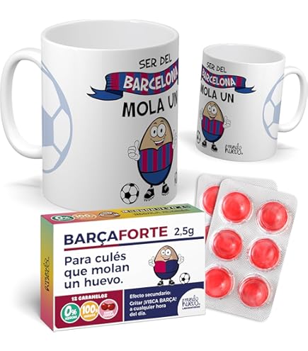 Hy-Pro Officieel gelicentieerde Barcelona keramische Barca mok - 325 ml