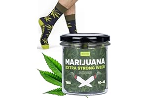 soxo Skarpetki Piwo Maihuana Kiełbaski Prezent Dla Mężczyzn W Słoiku 40-45 Marijuana