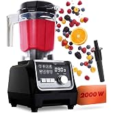 NUTRI-BLENDER MAX High Performance Blender 2000W Professional Smoothie Maker Glass Blender &ndash; 2L Tritan, BPA Free, 9 Levels, D