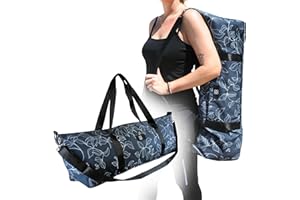 DOJA Barcelona Duża torba na matę do jogi XXL - wytrzymała i szeroka torba z uchwytami i paskiem na ramię