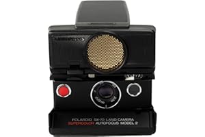 Polaroid The Impossible Project SX-70 Sonar Instant Film Camera (Black)