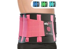 ‎MEDIBRACE MEDiBrace Rückenstützgürtel, limitierte Auflage, für Männer und Frauen, untere Lendenwirbelstütze zur Schmerzlinderung bei Ischias