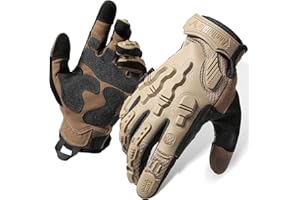 Zune Lotoo Guanti Tattici Militari Touch Screen Softair Guanti Tattici Antitaglio Kevlar Guanti Antinfortunistici Protettivi TPR per Uomo Guanti Moto Donna Sportivi Paintball