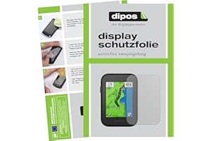 dipos I 3x Screen Protector matte compatible with Garmin Approach G30 Protection Films
