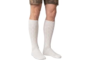 German Wear Traditionella strumpor klassiska 40 cm långa – kostymstrumpor passar till korta kostymbyxor och knäbyxor