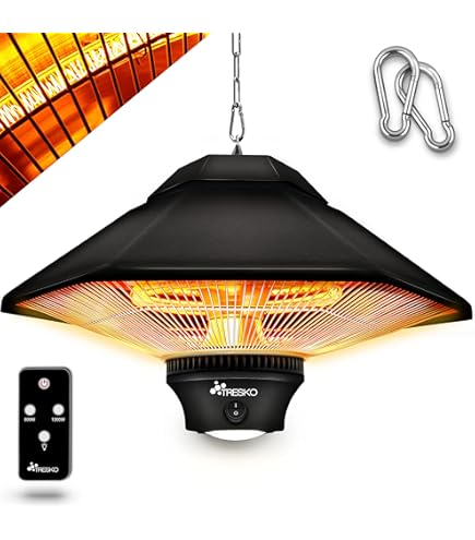 Heizsporn Radiateur radiant de plafond | Radiateur infrarouge | Lampe