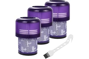 HAOYULUO Pack of 3 Filters for Dyson Replacement Filter V11, Compatible with Dyson V11 V15 SV14, Replaces No. 970013-02, Washable Filter Accessories for Dyson V11 V15 SV14