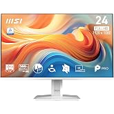 MSI Pro MP243W E14 24" IPS 1920 x 1080 (FHD), Computer Monitor, 144Hz, Adaptive Sync, HDR Ready, HDMI, Display Port, VESA Mou