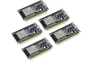 ESP32 Development Board XTVTX 3 Pcs ESP32 WROOM-32D Module Powerful Wireless WiFi+Bluetooth CP2102 Chip MCU for IoT Projects for IDE