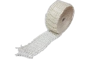 ‎EQUIPSTER Schinkennetz Rollbratennetz Räuchernetz weiß natur 28er Kaliber elastisch 10 m