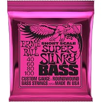 Fender® »SUPER 5250XL - SHORT SCALE BASS STRINGS« Corde per Bass