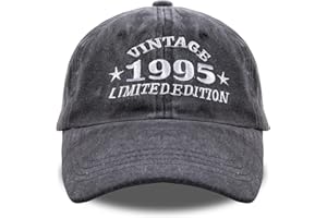 Belillpipi 30th/40th/50th-70th/80th Birthday Cap for Men/Women - Dad/Grandad Gift | 1945-1995 Cap, Cotton Baseball Cap