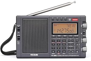 Tecsun PL-990X SSB multiband digital radiomottagare med Bluetooth och MP3-spelare, hög DX-känslighet