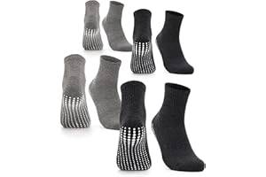 Occulto Calze Antiscivolo Donna 2-4 Paia (Modello: Madeleine)