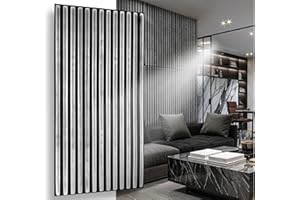 I K H E MALARKA Lot de 12 panneaux muraux 3D en polystyrène XPS - Argenté - 100 x 50 cm - Épaisseur : 3 mm - Revêtement de plafond et mural - Léger et moderne - 6 m²