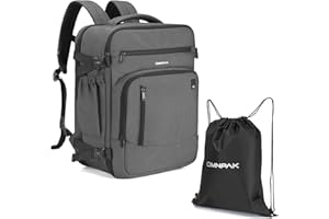 Omnpak Plecak Easyjet 45 x 36 x 20 cm, bagaż podręczny 45 x 36 x 20, torba kabinowa z uchwytem na buty, torba podróżna na laptopa 15,6 cala, 30 l