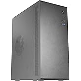 Tacens NOVAX, Case PC Micro-ATX Ultra-compatto, Design Completo in Metallo, 1x Ventola Posteriore 80mm, Case Mini-Tower con G