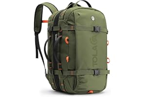 Tolaccea Sac a Dos Voyage Cabine Avion, 40L-50L Grand Sac à Dos Voyage, Pour Ordinateur Portable 15.6 Pouces, Sac Cabine Avion Pour Homme Femme voyages