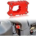 SAUTVS Sporty Key Shell for Ryker Outlander, Red Ignition Key Cover Holder Key Case for Can-Am Ryker/Outlander Accessories (1PCS)