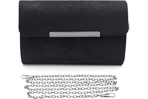 Colours & Beauty Elegante Handtasche Damen | Umhängetasche Mädchen | Elegante Clutch | Festliche Zerimonie kleine Tasche Damen | Unterarmtasche | Abendtasche Damen | Kettentasche Hochzeit