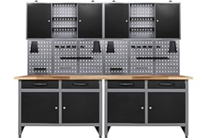 Ondis24 officina funzionalità 6 pezzi Banco strumento congelatore strumento parete/foro da parete con ganci