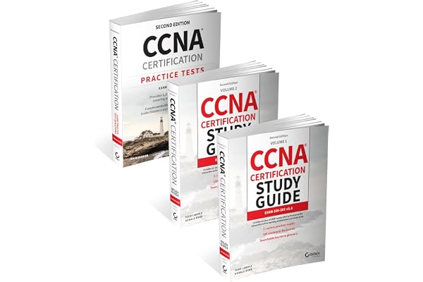 CCNA Certification Study Guide Volume 1, Volume 2, and Practice Tests Kit: Exam 200-301 v1.1
