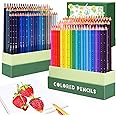 Arrtx 126 Colouring Pencils Set, Professional Premium Soft Core Coloured Pencils for Adult Artists, Drawing, Sketching, Shading |Adult Colouring Book |Colour Pencils | Artist Pencils