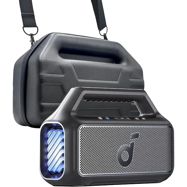 soundcore Boom 2 Portable Bluetooth Speaker, 80 W, Booming Sound