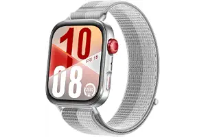 HUAWEI Watch FIT 4 Smartwatch, Brillo Máximo de 2.000 nits, Barómetro, Gris | Reloj Inteligente GPS Banda Dual, Carga Inalámbrica, Ultrafino, Monitor de Actividad Física