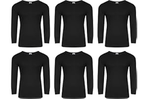 Warmland 6 x Mens Thermal Long Johns Top Bottom Underwear Trousers T Shirt Set S M L XL