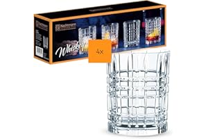 Spiegelau & Nachtmann Whiskey Set/4, Cristal, Transparentes, 8.2 x 8.2 x 10.2 cm, 4 Unidades de Medida