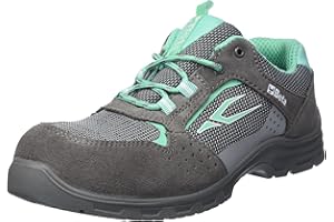 Beta 7212LG 37 - Scarpe basse da donna antinfortunistiche flessibili, sneakers traspiranti da lavoro con puntale in composito e lamina antiperforazione, tomaia in pelle traforata con inserti mesh