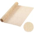 Rouleau Cannage Rotin Naturel 55 Cm X 1 M – Sangle Tressée Ouverte Pour Meubles, Chaise, Armoire, Bricolage DIY Anis Étoilé