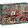 Falcon Victoria Station - 1000 Piece Jigsaw Puzzle for Adults - Beautifully Illustrated 1000Pc Adults Jigsaw Puzzle, Fun Activity for at Home, Puzzles for Rainy Days, Birthday Jumbo