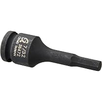 Sunex 3/8" Antrieb 7/32" Sechskant Schlag-Stecknuss - Robuste Chrom-Molybdän-Legierung
