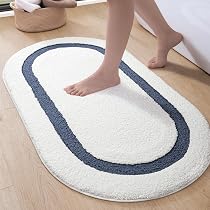 DEXI Tappeto Bagno,Tappetino Antiscivolo per Il Bagno,Soffice Tappeto