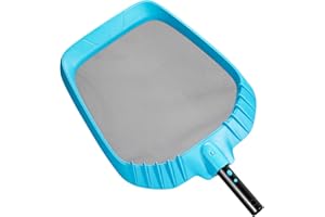 Mowend Red para Piscinas, Red para Piscinas de Gran Superficie para Hojas con Marco de plástico Reforzado y Duradero para Todas Las Barras telescópicas de >29 mm, Sin Varillas