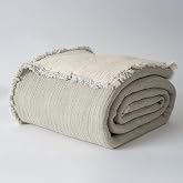 RAYME TEXTILE Muslin Hybrid Quilt, 240x260 cm, Machine Washable, Comfortable Lightweight 100% Cotton Muslin Fabric Coated Elya