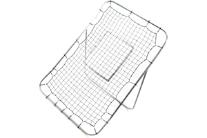 TRADITIONAL GARDEN GAMES Traditional Graden Games 61 Rebounder Target Net, White,H135, W90, D115 cms (H53, W35.5, D45.25 inches)