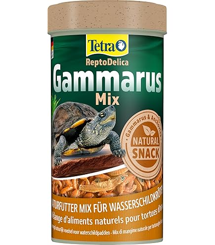Gammarus Mangime Per Tartarughe D'Acqua - 500ml, 100% Naturale - Foto 7