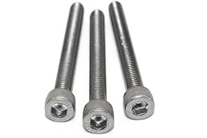 FULLERKREG Vis à tête hexagonale M8 DIN 912 en acier inoxydable A2-70