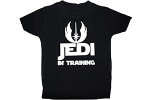 Acce Products Jedi in Training Baby/Children T-Shirts/Tops 0 to 5 Years Black