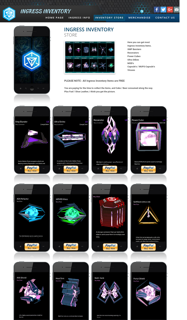 Ingress Inventory Amazon Co Uk Apps Games