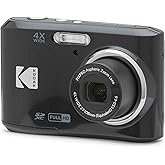 Kodak Friendly Zoom FZ45 Dijital Fotoğraf Makinesi -16MP, 4x Optik Yakınlaştırma, 2.7 in&ccedil; LCD Ekran (Siyah)
