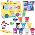 Toyland® Cocomelon Mega Dough Bus Set - Make, Shape & Mix! Includes 10 Pots Of Dough - Cocomelon Toys - Creative Toys