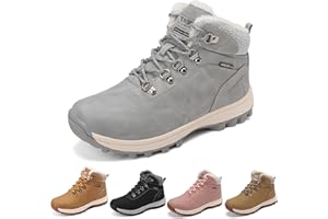 ARRIGO BELLO Bottes Hiver Femme Fourrées Bottines Chaussure Neige Randonnée Antidérapant Boots Taille 36-41