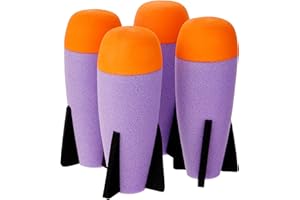 Nerf Fortnite Rocket Refill – Includes 4 Official Nerf Foam Rockets – Compatible with Nerf Fortnite Rocket-Firing Blasters E9989EU4